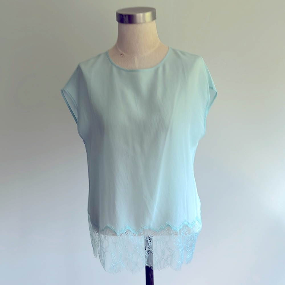 Black Label 100% Silk Blouse